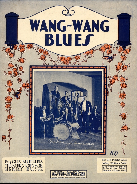 Wang Wang Blues sheet music