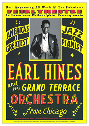 Earl Hines Poster